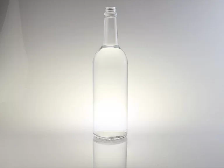750ml screw mouth vodka bottle