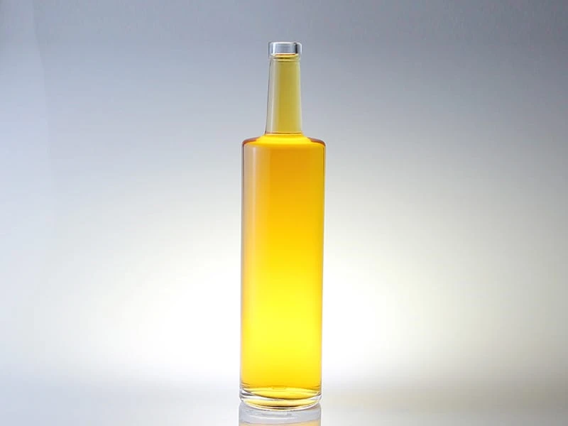 750ml 620g Clear round Hot Selling Bottle  glass bottle