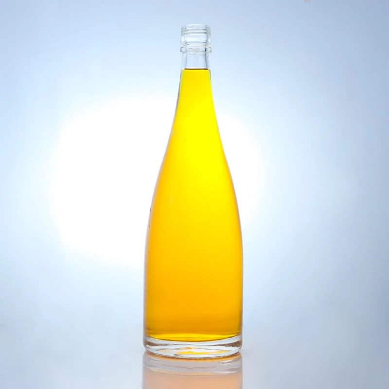 047-700ml popular round water glass bottle with screw cap