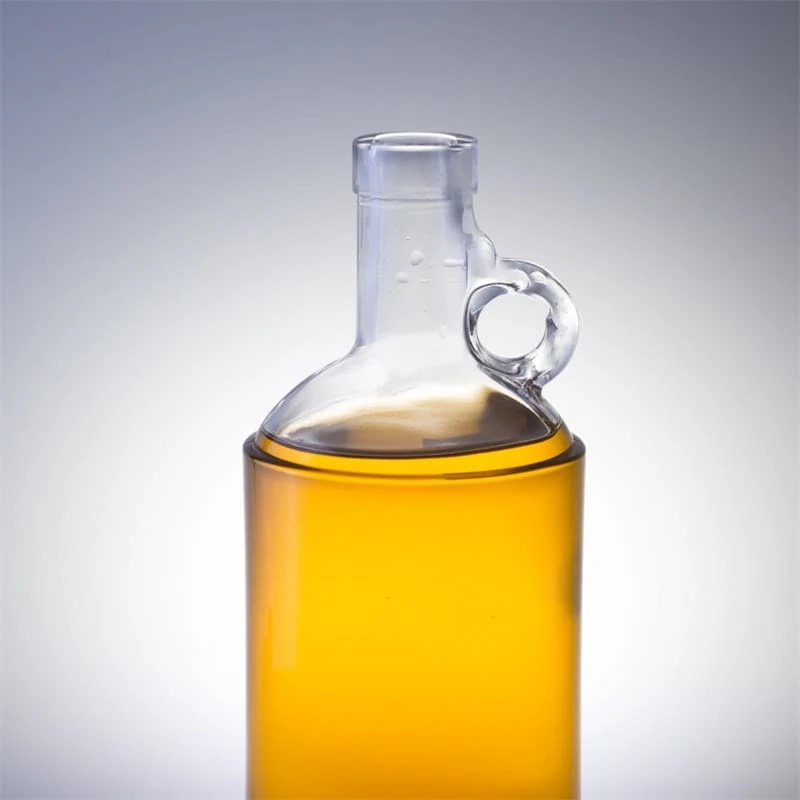 750ml 850g whisky bottle with ring